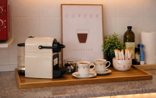coffee station